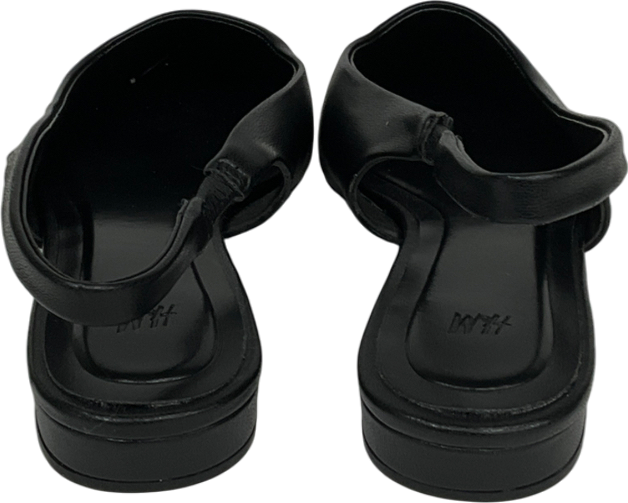H&M Black Slingback Ballet Pumps UK 3 EU 36 👠