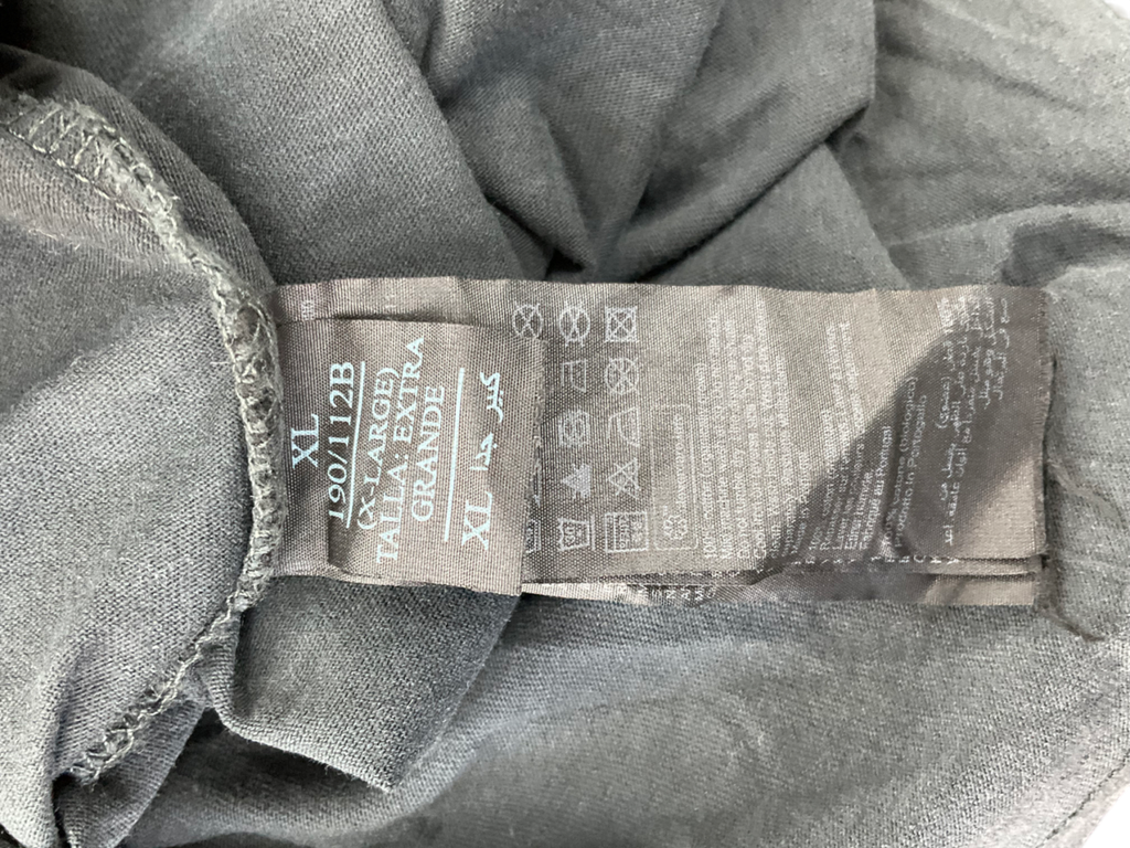 All Saints Grey Direction Crew T-shirt UK XL