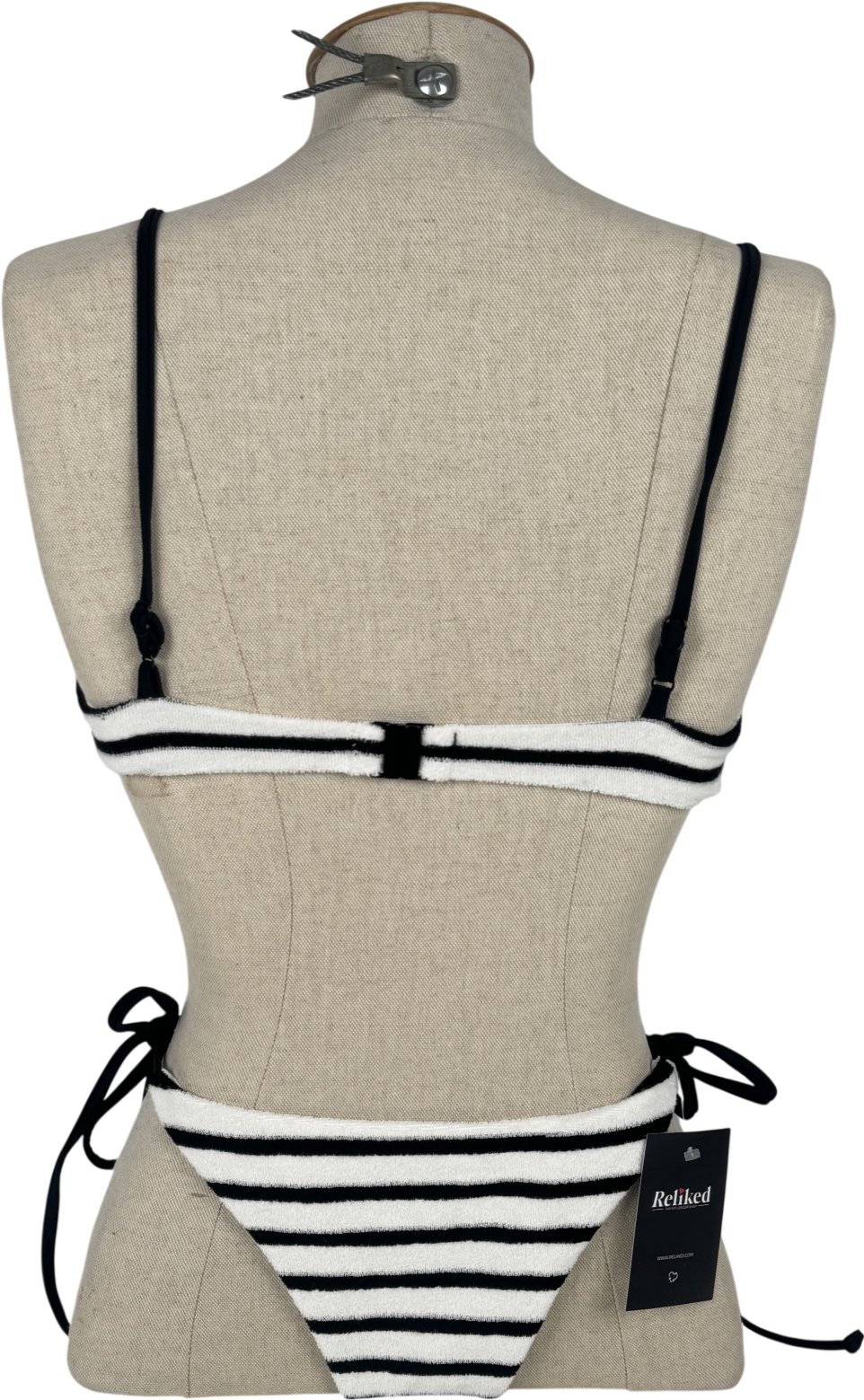 Aria Cove White Cadie Bikini Set UK XS