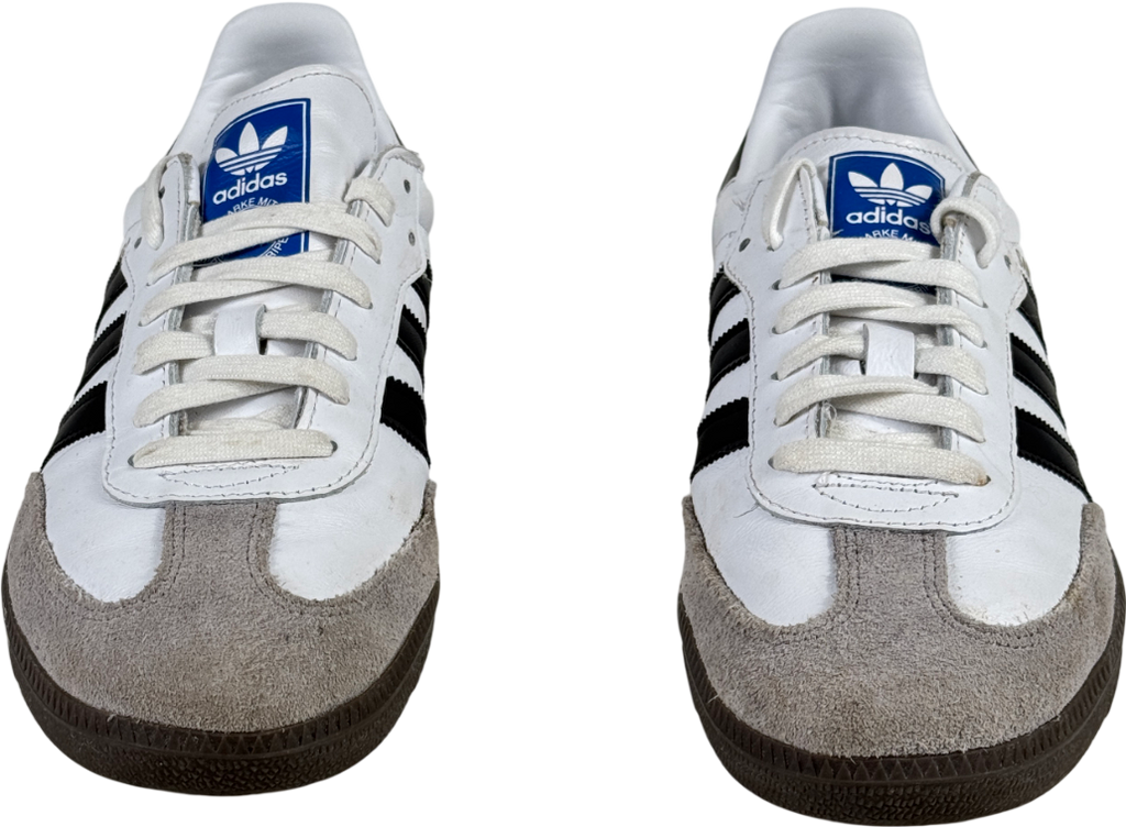 ADIDAS Samba Og Shoes In White / Black UK 7.5 EU 40.5 👠