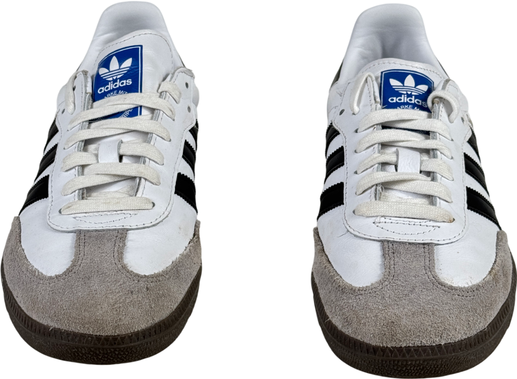 ADIDAS Samba Og Shoes In White / Black UK 7.5 EU 40.5 👠