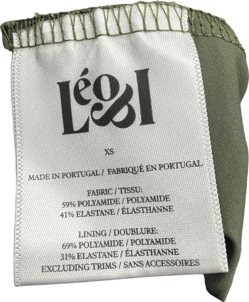 Leo & I Green High Waist Leggings UK XS