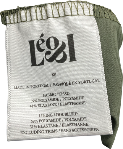 Leo & I Green High Waist Leggings UK XS