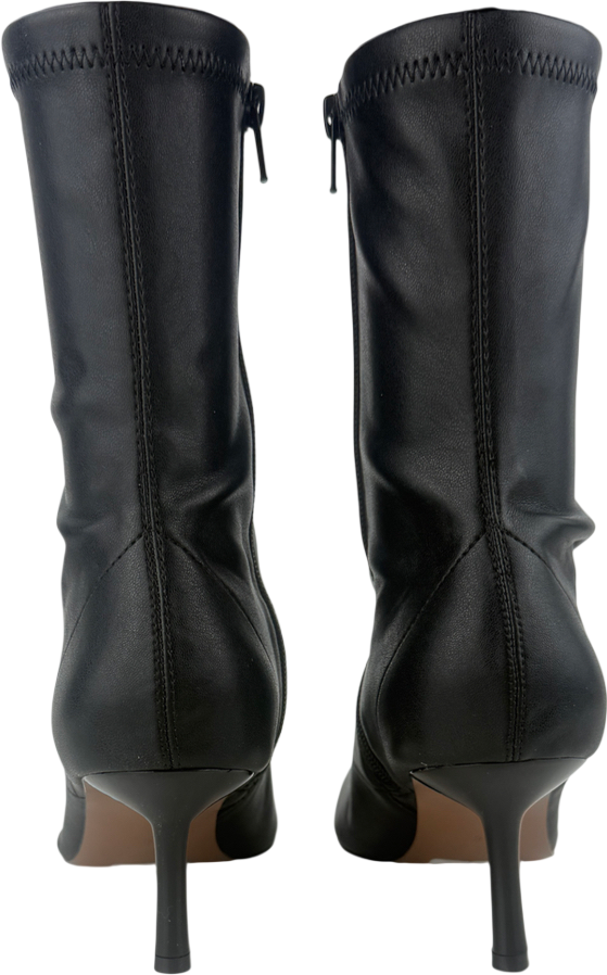 Topshop Black Pippa Point Toe Ankle Boot UK 5 EU 38 👠
