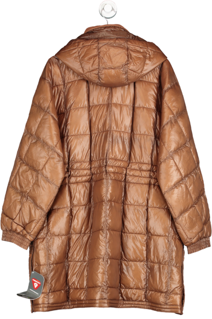 FREE PEOPLE MOVEMENT Brown Patricia Packable Poncho Puffer XL