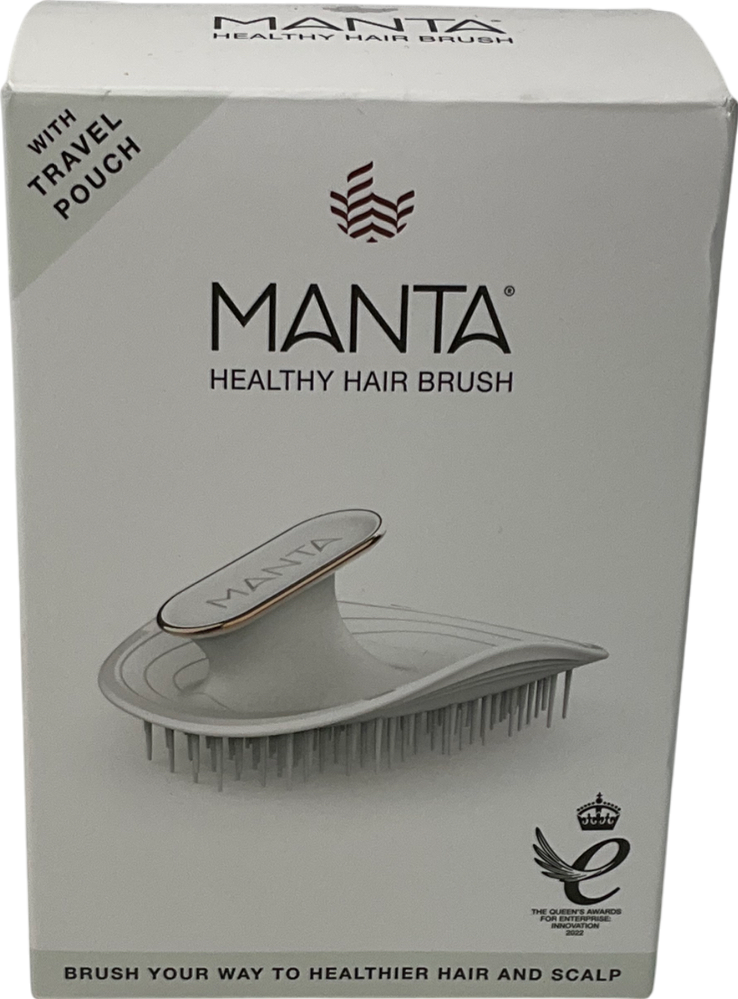 manta Healthy Hair Brush White One size