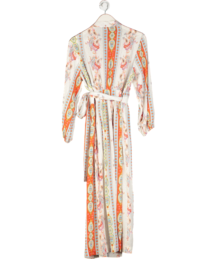 Melissa Odabash Multicoloured Paisley Wrap Midi Dress UK S