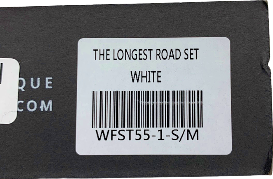 White Fox White The Longest Road Set UK S/M