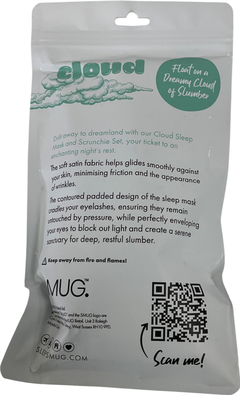 SMUG Floral Print Padded Sleep Mask One Size