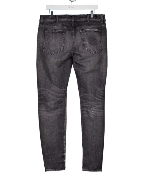 7 For All Mankind Grey Ronnie Tapered Jeans W36