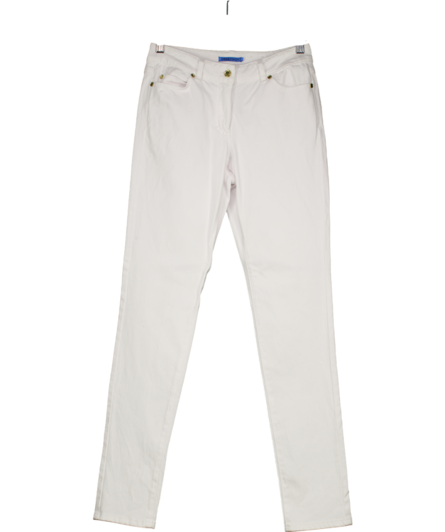 J McLaughlin White Lexi Skinny Jeans UK 6