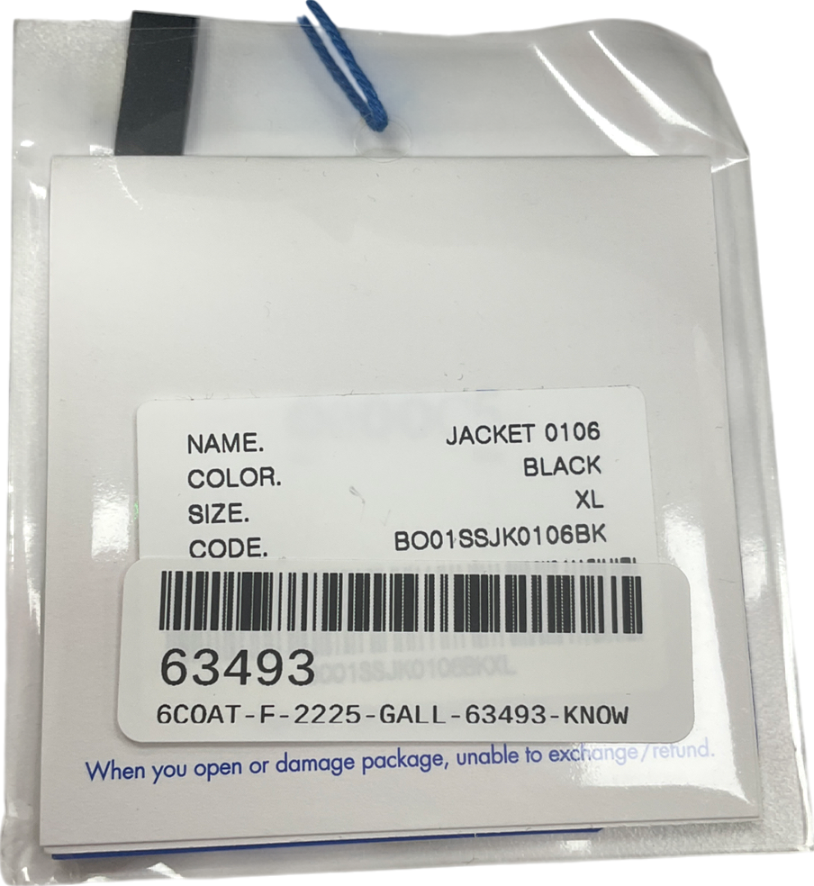 Adererror Black Jacket Product. 13 UK XL