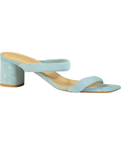 AEYDE Blue Suede Anni Sandal UK 6 EU 39 👠