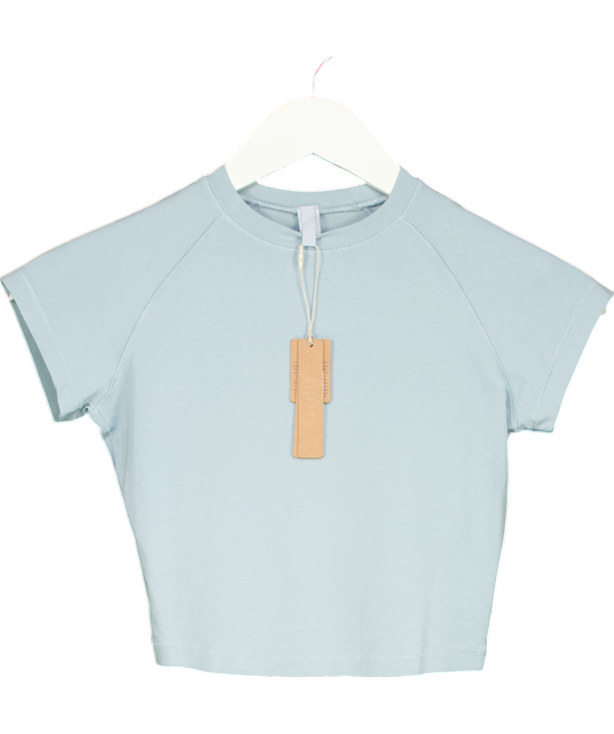 SKIMS Blue New Vintage Raglan T-shirt UK XS
