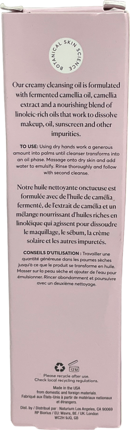 naturium Fermented Camellia Creamy Cleansing Oil 103ml