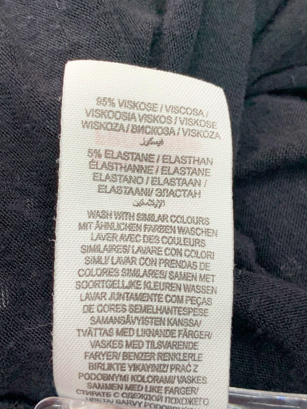 Yours Black Polka Dot Long Sleeve Dress UK 22-24