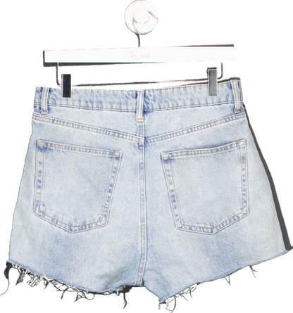 H&M Light Blue Denim Shorts UK S