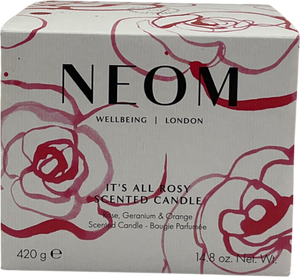 NEOM White It’s All Rosy Scented Candle (3 Wick) 420g
