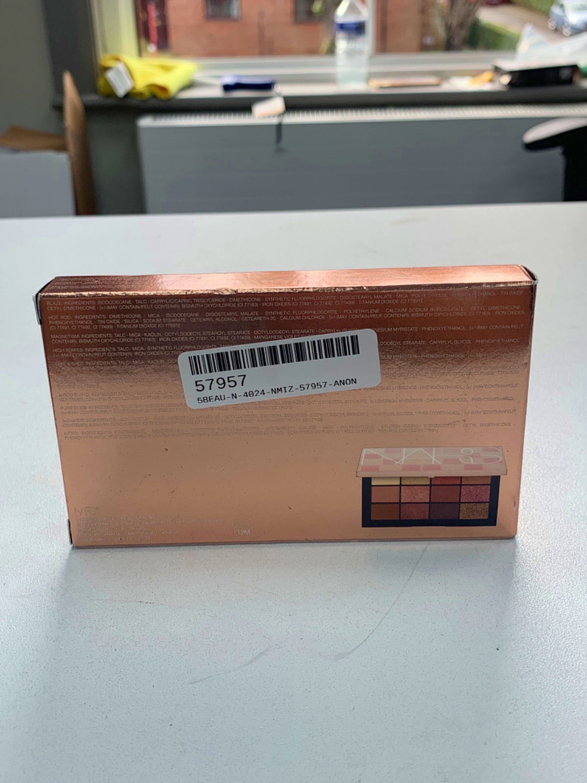 NARS Afterglow Eyeshadow Palette 12 Shades