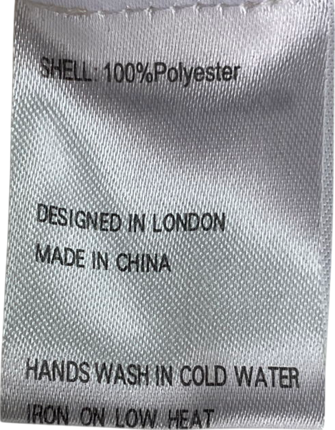 Jovonna London Cream Floral Lace Blouse And Short Set One Size