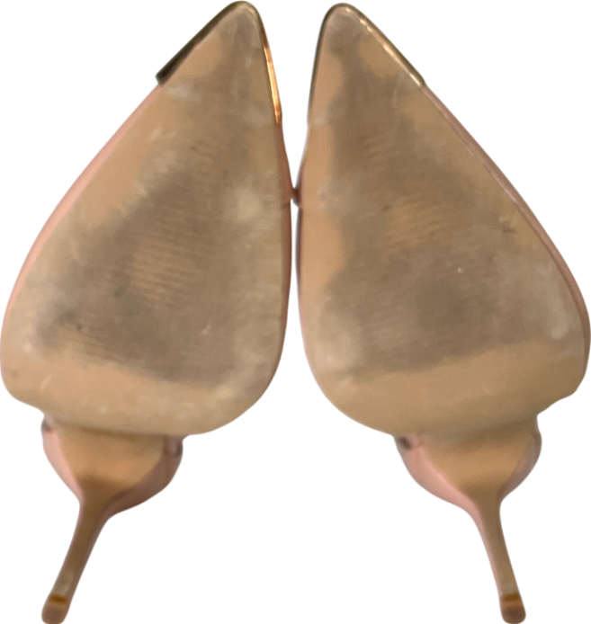 PrettyLittleThing Nude Pointed Toe Stiletto Heels UK 3 EU 36 👠