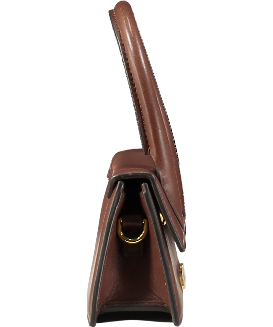 JACQUEMUS Brown Le Chiquito Noeud Leather Cross-body Bag