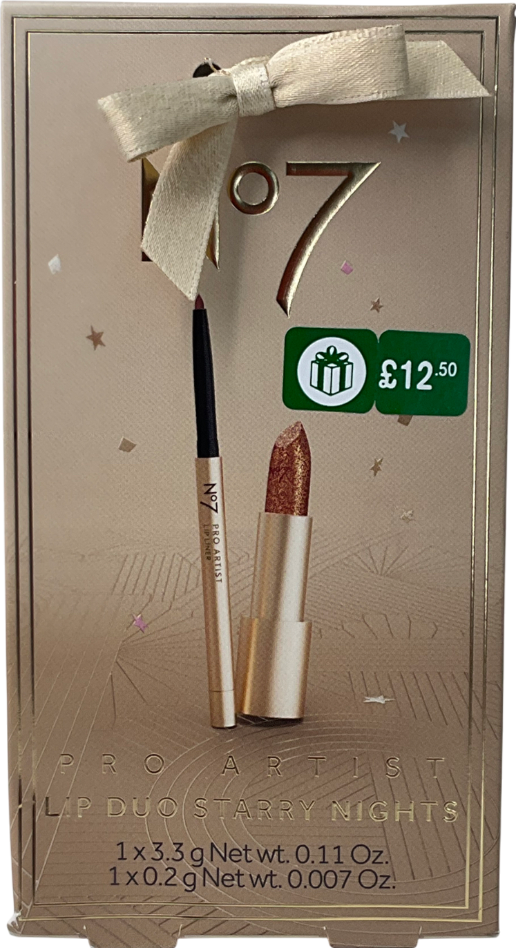 No7 Pro Artist Limited Edition Starry Nights Lip Duo Duo