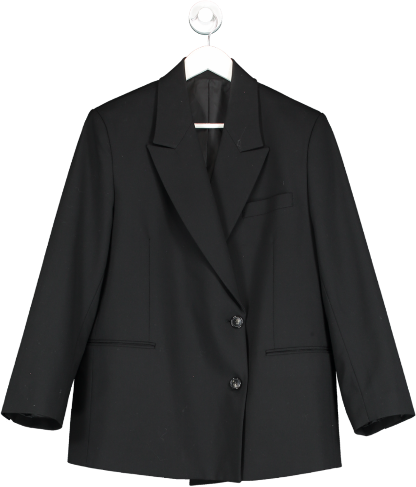 The Able Black Single Breasted Blazer One Size