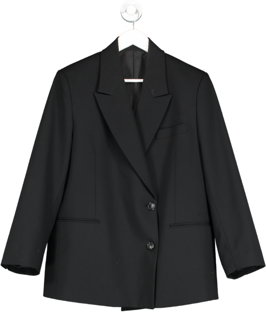 The Able Black Single Breasted Blazer One Size
