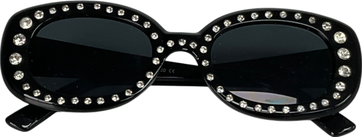 Black Studded Sunglasses Men's And Women's Retro Sunglasses