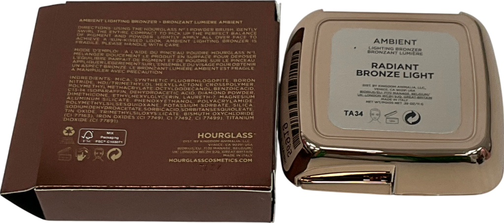 Hourglass Ambient Lighting Bronzer Radiant Bronze Light 11g