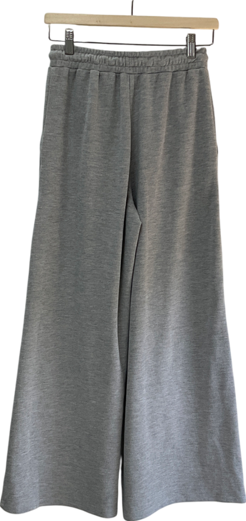 ZARA Grey Wide Leg Joggers UK S