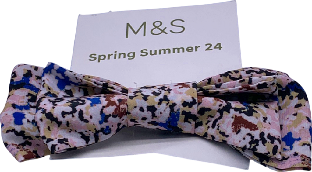 M&S Multi-coloured Bow Tie