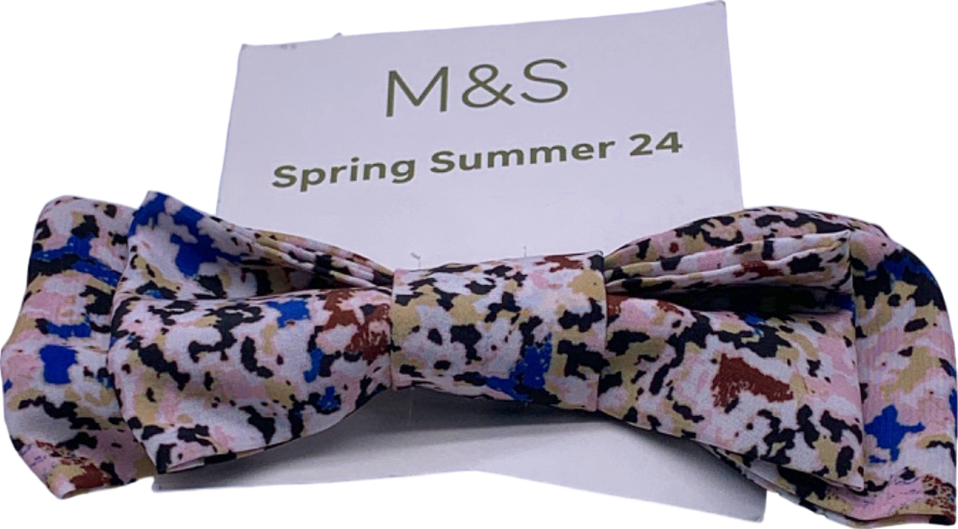 M&S Multi-coloured Bow Tie