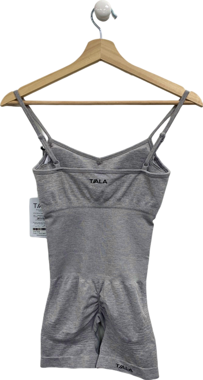 TALA Light Grey Marl Sculpt Seamless Unitard UK S