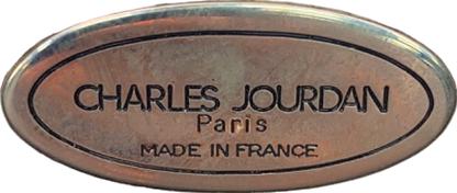 Charles Jourdan Vintage SIlk Python-Print Handbag