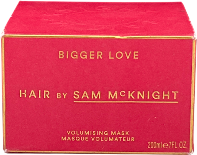 Hair By Sam Mcknight Bigger Love 5-minute Volumising Treatment Mask 200ml