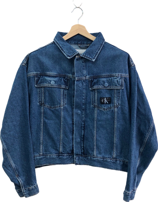 Calvin Klein Jeans Blue Oversized Denim Jacket M