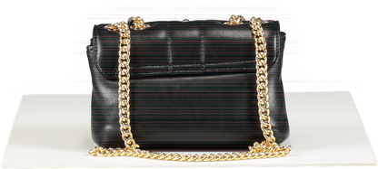 Gaelle Paris Black Cross Body Chain Strap Mini Bag