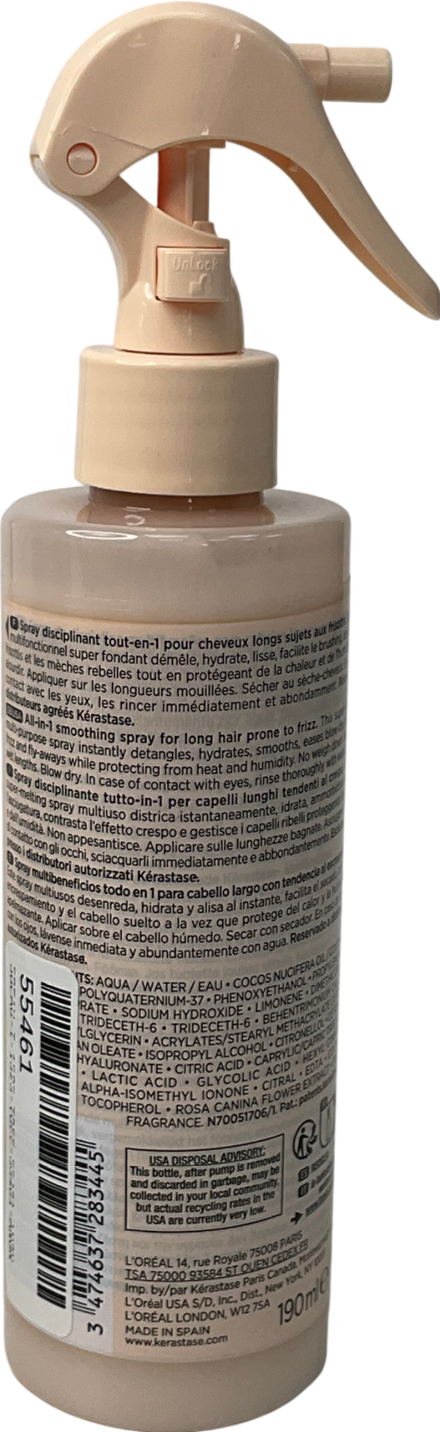 Kerastase Gloss Absolu Spray Disciplinant Anti-frizz Glaze Milk All-in-one Smoothing Spray 190ml