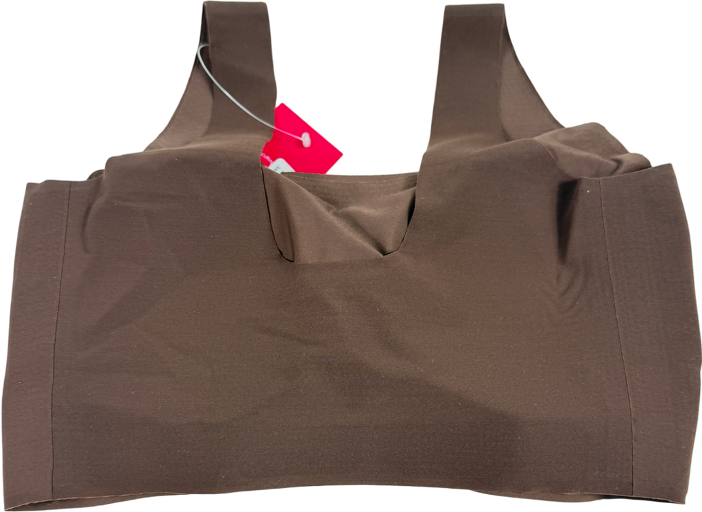 Commando Brown Smoothease Bralette Coffee Roast UK XS