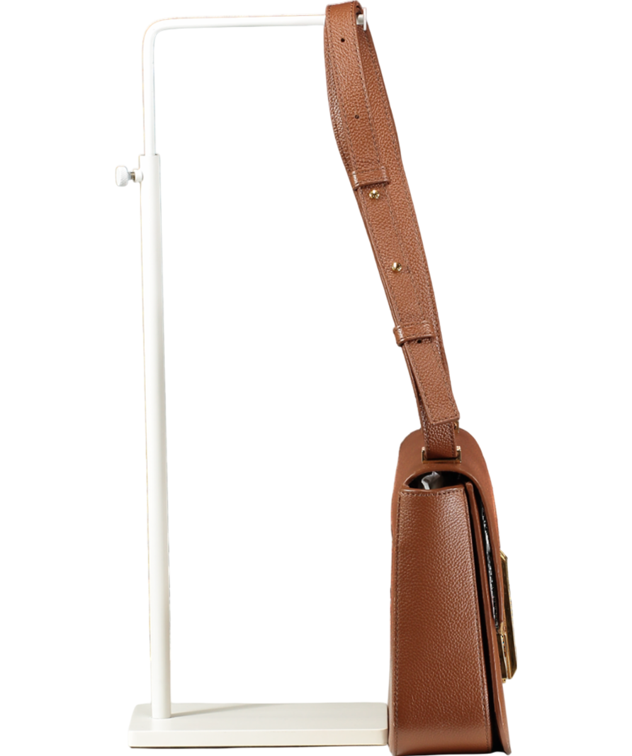 Demellier London Brown The Vancouver Leather Crossbody Bag