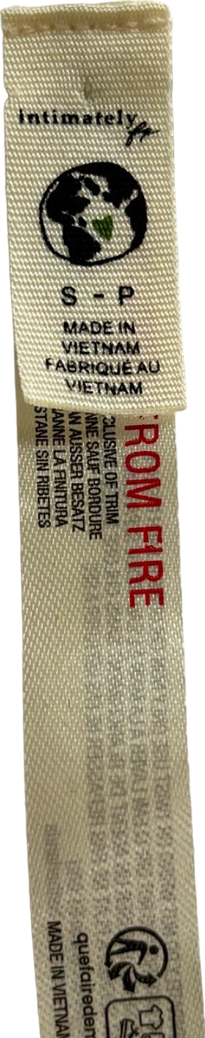 Free People White Lace Thong UK S