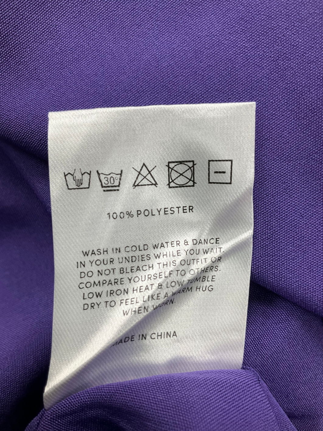 Peppermayo Purple My Favourite Part Mini Skirt UK 4