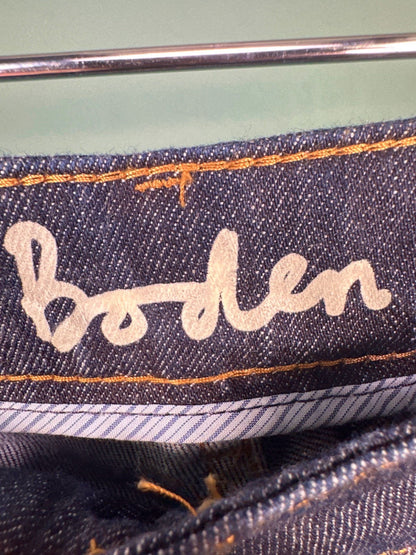 Boden Blue Denim Jeans Regular Size UK 6