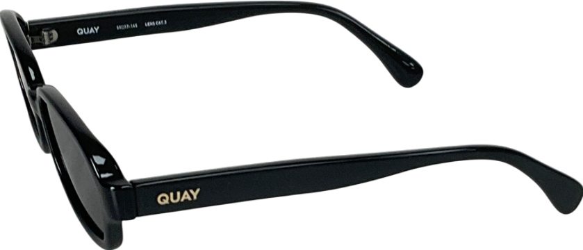 QUAY Black Could Never Sunglasses One Size