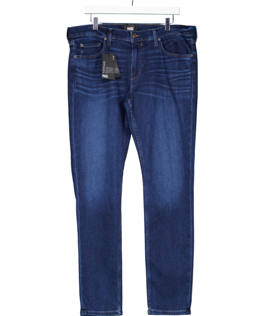 PAIGE Blue Croft Skinny Jeans W36