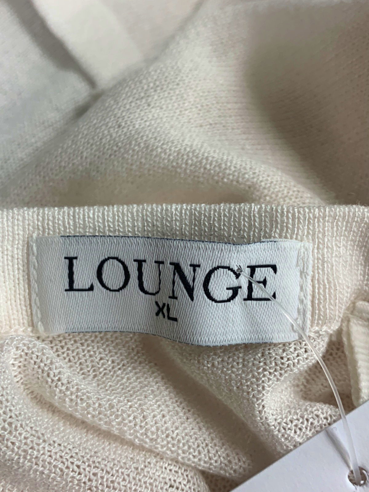 Lounge White Cardigan UK XL