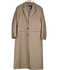 T/ALA Longline Blazer Coat - Soft Khaki Green UK XL
