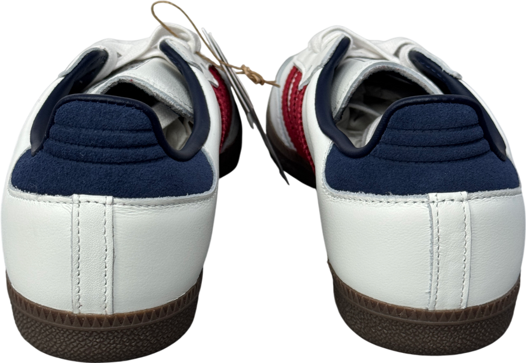 adidas White Adidas Samba Og Core White, Team Victory Red & Night Indigo Trainers UK 4.5 EU 37.5 👠